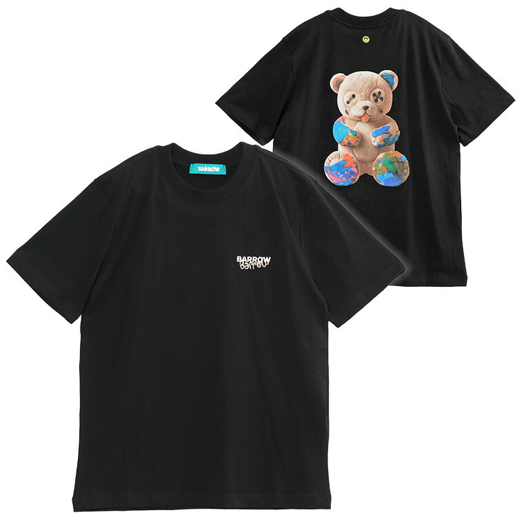 樂天商城 - バロー BARROW Tシャツ PAINTED BEAR T-SHIRT S6BWUATH076-110【新作】