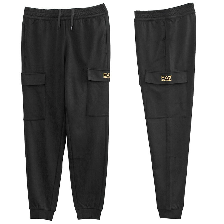 樂天商城 - エンポリオ アルマーニ EMPORIO ARMANI EA7スウェットカーゴパンツ Core Identity 8NPP67-PJVRZ-0208：ブラック【新作】