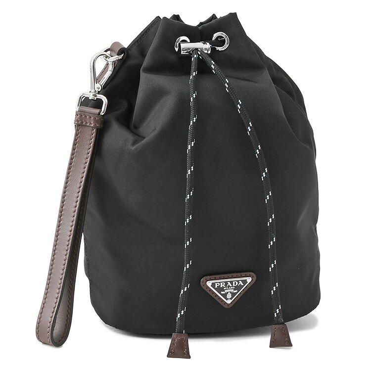 樂天商城 - プラダ PRADA スピードロック Re-Nylon xレザー ポーチ 2NE067-2HE1-F0002 NERO【新作】