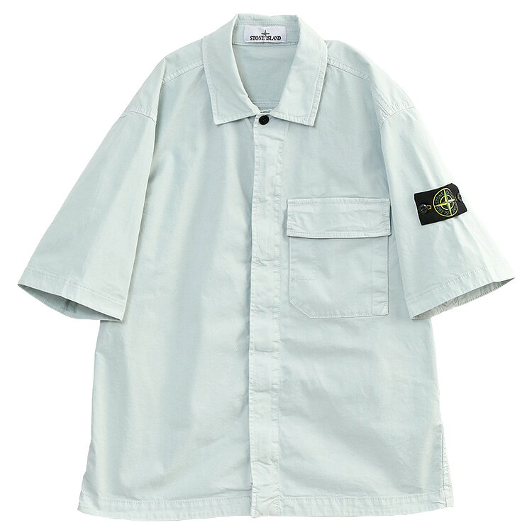 樂天商城 - ストーンアイランド STONE ISLAND ショートスリーブ シャツ L1S151100025S0A10-V0041【新作】