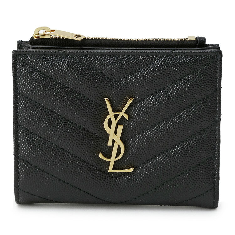 樂天商城 - サンローラン SAINT LAURENT モノグラム バイフォールドウォレット 575879-BOW01-1000【新作】