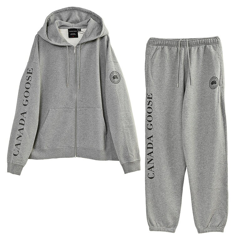 樂天商城 - カナダグース CANADA GOOSE セットアップ ローヴ フルジップ ジョガー 1540M1/1287M2-9717_STONE_HEATHER【新作】