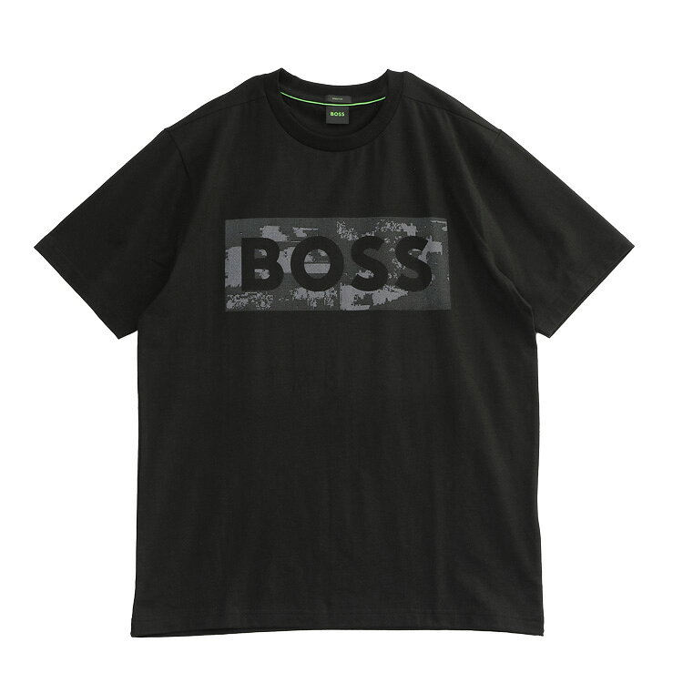ヒューゴボス BOSS Tシャツ ロゴアートワーク 50559363-001_BLACK