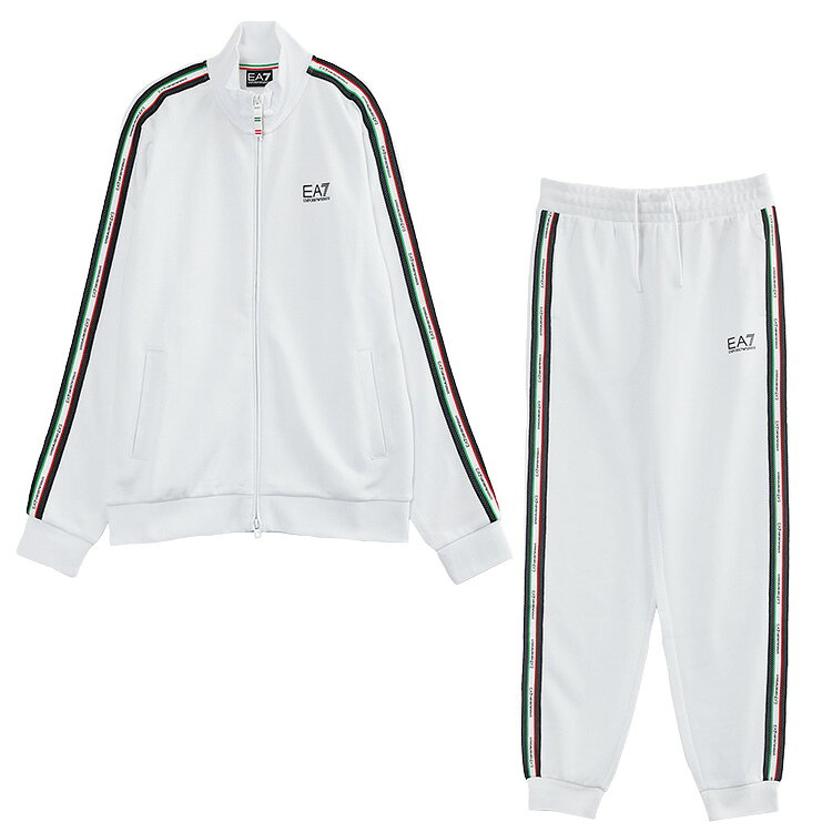 エンポリオ アルマーニ EMPORIO ARMANI EA7 Italian Spirit コットンブレンド トラックスーツ 7M001867-AF12660-U0002