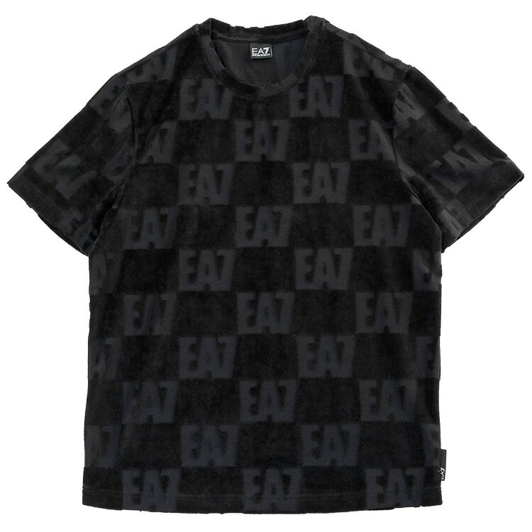 Rakuten - エンポリオ アルマーニ EMPORIO ARMANI EA7 Tシャツ 総柄 パイル地 7M000508-AF21254-UC001【新作】