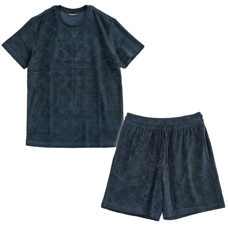 エンポリオ アルマーニ EMPORIO ARMANI セットアップ ロゴジャカード…