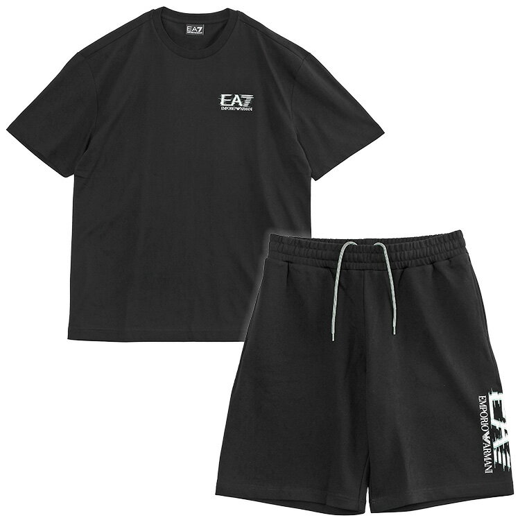 エンポリオ アルマーニ EMPORIO ARMANI EA7 セットアップ Visibility Tシャツ ハーフパンツ 7M001327-7M001329-AF17787-UC001