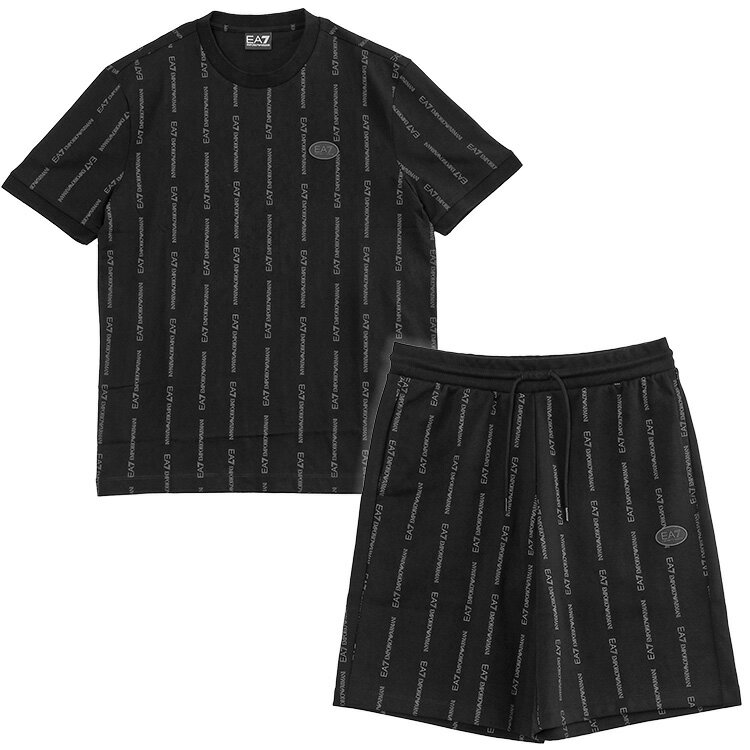 Rakuten - エンポリオ アルマーニ EMPORIO ARMANI EA7 セットアップ Graphic Series クルーネックTシャツ ハーフパンツ 7M001391/7M001393-AF12874-FC039【新作】