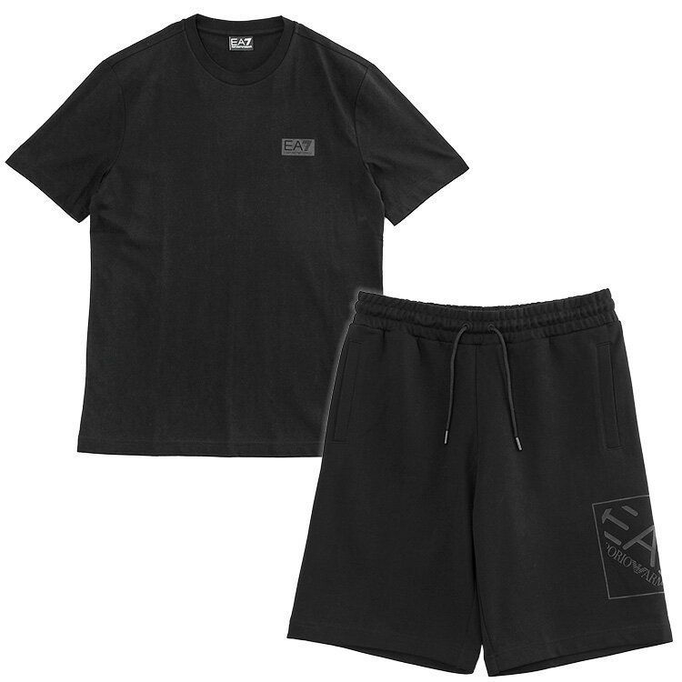 ブランドエンポリオ アルマーニ EMPORIO ARMANI 商品番号7M001487/7M001491-AF17789 素材コットン100% カラーUC001 仕様トップス：クルーネック、半袖、前面に同色のEA7ロゴ、背面に同色であしらわれたオーバーサイズのEA7ロゴ、ボトムス：ウエストゴム＋ドローコード、サイドポケット 生産国TURKEY 付属品商品タグ ◆エンポリオ アルマーニ EMPORIO ARMANI◆コットンジャージーのクルーネックTシャツと伸縮性のあるドローストリングウエストの、着心地の良いコットンショートパンツのセットアップ。オーバーサイズのEA7ロゴを背面に同色でプリント、左脚にEA7のロゴをあしらった、フレッシュで着回しの効くデザインです。 サイズ(cm)肩幅身幅着丈袖丈 M48557024 L48577125 XL49587325 XXL52607525 XXXL53627726 ----- サイズ(cm)平置内周股上股下渡幅裾幅 M429031.526.53530 L449033273732 XL459534284034 XXL479935284034 XXXL4910235284035 ------- !!　Attention　!! サイズがご不安な方は事前にお問い合わせ下さい。◆エンポリオ アルマーニ EMPORIO ARMANI◆セットアップ Logo Series7M001487/7M001491-AF17789 UC001