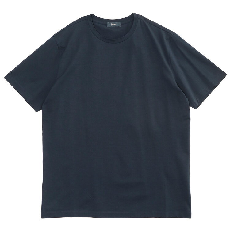 Rakuten - ヘルノ HERNO スーパーファインコットンストレッチ Tシャツ JG000174U-52003-9200_BLU_NAVY【新作】
