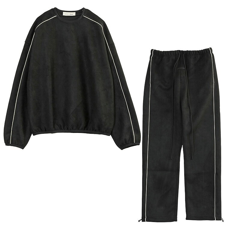ブランドフィア オブ ゴッド Fear of God ESSENTIALS 商品番号192SP266751F/130SP262121F 素材ポリエステル92%＋ポリウレタン8%、裏地：ポリエステル100%、ライニング：ナイロン77%＋ポリウレタン23% カラーVINTAGE_BLACK 仕様トップス：クルーネック、ドロップショルダー、ボトムス：ウエストゴム＋ドローコード、サイドポケット、裾ドローコード 生産国VIETNAM 付属品商品タグ ◆フィア オブ ゴッド Fear of God ESSENTIALS◆Suede Fleece Signature Modern Crewneck ＆Suede Fleece Signature Relaxed Pant - VINTAGE BLACK サイズ(cm)肩幅身幅着丈袖丈 S62.5666757.5 M65686857 L68726959 ----- ----- ----- サイズ(cm)平置内周股上股下渡幅裾幅 S39803770.53522 M418338743723 L448939763923 ------- ------- ------- !!　Attention　!! サイズがご不安な方は事前にお問い合わせ下さい。◆フィア オブ ゴッド Fear of God ESSENTIALS◆セットアップ Suede Fleece192SP266751F/130SP262121F VINTAGE_BLACK