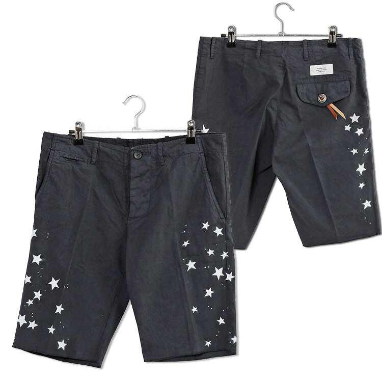 樂天商城 - ジエディター THE EDITOR ハーフパンツ スター刺繍 E403381T20-5518-49