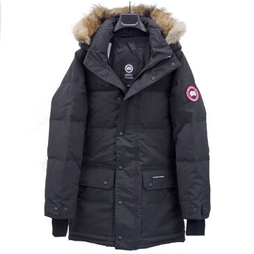 カナダグース CANADA GOOSE エモリーパーカ ダウンジャケット ダウンコート スリムフィット/SLIM FIT 625FILL 625フィルパワー ホワイトダックダウン リアルファー EMORY_PARKA_2580M-61_BLACK