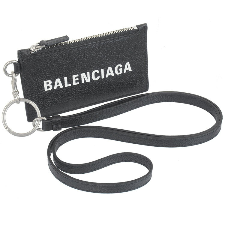 バレンシアガ 財布（メンズ） バレンシアガ BALENCIAGA ネックストラップ フラグメントケース ミニ財布 594548-1IZI3-1090[ギフト]