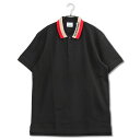 バーバリー ポロシャツ メンズ バーバリー BURBERRY ロゴディテール コットンピケ ポロシャツ 8039265-A1189_BLACK