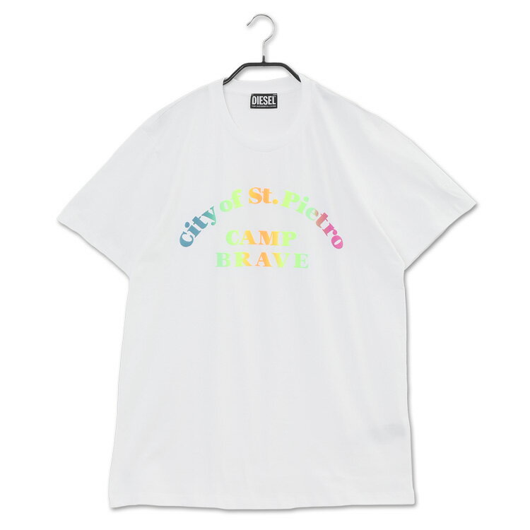 ディーゼル DIESEL 半袖 プリント Tシャツ A05264-0PATI T-INY-C1-100