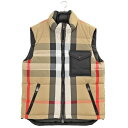 バーバリー BURBERRY リバーシブル チェックナイロン パファージレ 8032997-A7028_ARCHIVE_BEIGE_IP_CHK【新作】