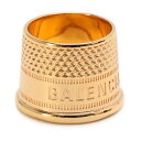 バレンシアガ BALENCIAGA THIMBLE RING シンブル リング ゴールド 700216-TZ39G-0027【新作】【SALE】