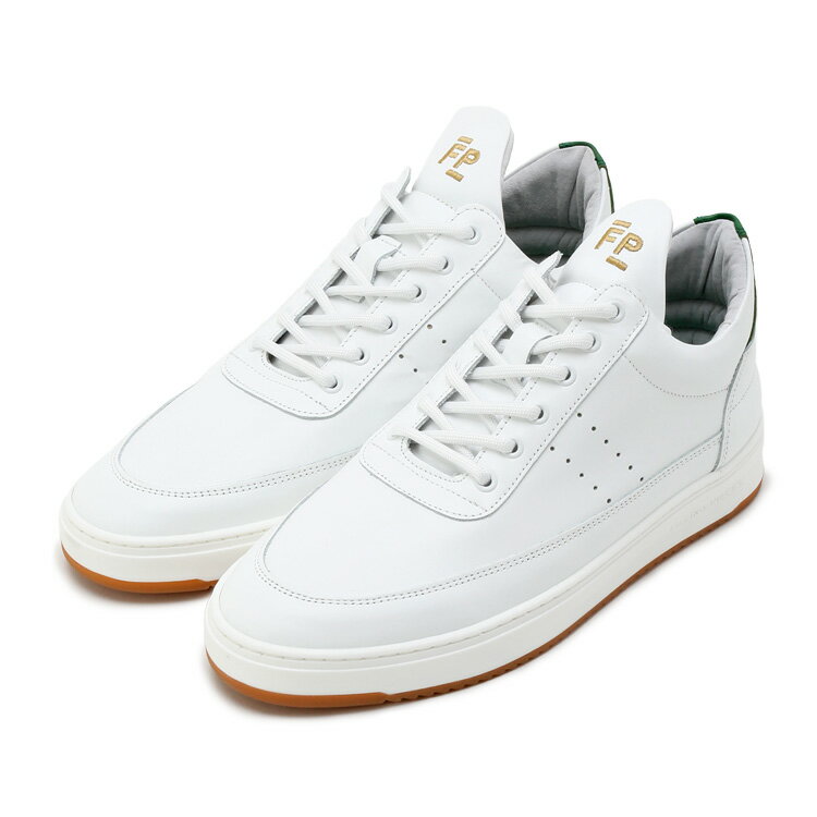 楽天インポートブランド　SUPREMOフィリング ピース FILLING PIECES スニーカーLow Top Bianco Green 1012779-1926 GREEN【新作】