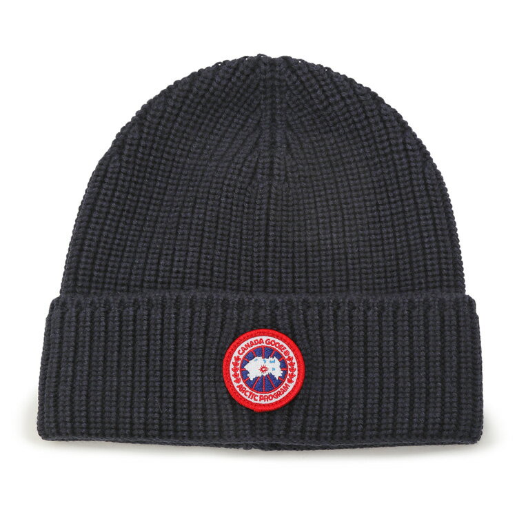 カナダグース CANADA GOOSE ニットキャップ ARCTIC DISC RIB TOQUE 5026M-63 ATLANTIC NAVY【新作】