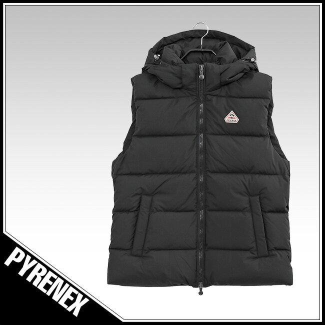 ピレネックス PYRENEX ダウンベスト HMS017 SPOUTNIC MINI RIPSTOP VEST-BLACK_0009【新作】