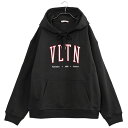 ヴァレンティノ VALENTINO VLTNプリント フード付きコットン スウェットシャツ 2V3MF15P96T-TTL【新作】【SALE】