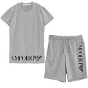 エンポリオアルマーニ EMPORIO ARMANI セットアップ ラージシャイニーロゴ スリムフィット 111035/111004-3R755-00948【新作】