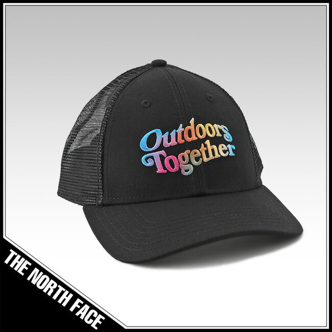 ザノースフェイス THE NORTH FACE マダー トラッカー キャップ クラシックフィット NF0A5FXA MUDDER TRUCKER-6D8_BLACK-PRIDE【新作】