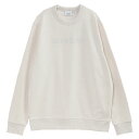 バーバリー BURBERRY ロゴプリント コットンスウェットシャツ 8068710-A4187_OATMEAL_MELANGE【新作】