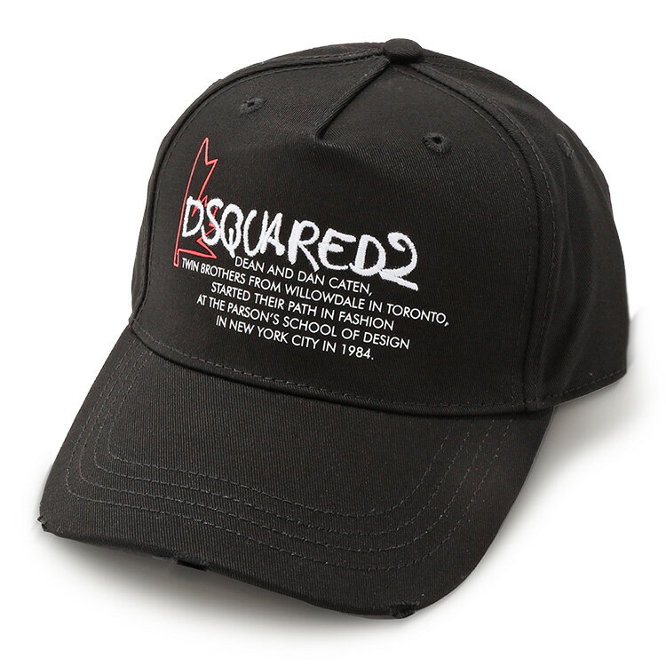 ディースクエアード DSQUARED2 キャップ D2 Baseball Cap BCM0656-05C00001-2124【新作】