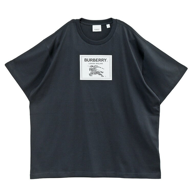 バーバリー BURBERRY プロ―サムラベル コットンTシャツ 8068801-B3590 SMOKED NAVY【新作】