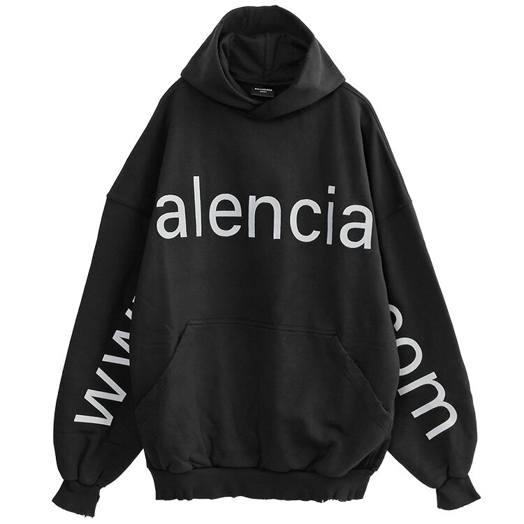 バレンシアガ BALENCIAGA パーカー Bal.com Hoodie 739024-TOVN9-8151【新作】