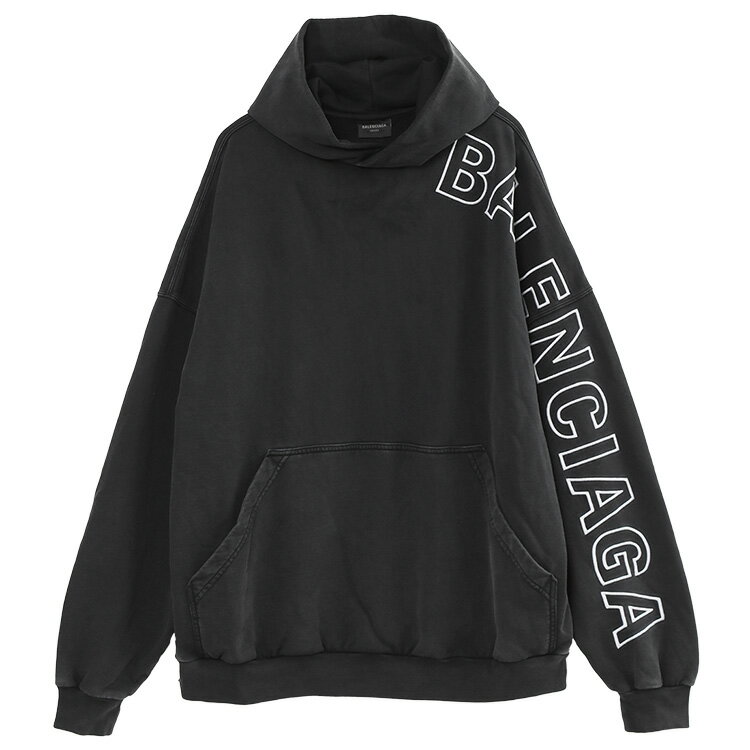 バレンシアガ BALENCIAGA パーカー Outline Hoodie 739024-TOVV2-9034【新作】