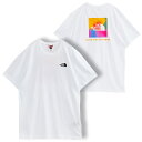 ザノースフェイス THE NORTH FACE Tシャツ ホワイト/スーパーソニックブルーカラーグラデーションプリント RED BOX TEE NF0A2TX2 M S/S REDBOX TEE-EU-IA0 TNF WHITE/SUPER SONIC BLUE COLOR GRADIENT PRINT