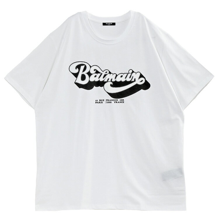 バルマン BALMAIN Balmain 039 70s Tシャツ BH1EG010BC44-GAB【新作】
