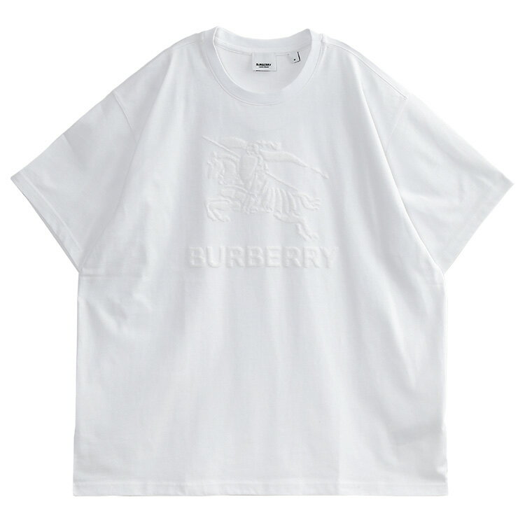 バーバリー BURBERRY EKD コットンTシャツ 8072756-A1464_WHITE【新作】