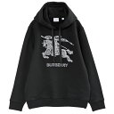 バーバリー バーバリー BURBERRY パーカー エンブロイダリーEKD コットンフーディー 8072776-A1189_BLACK【新作】