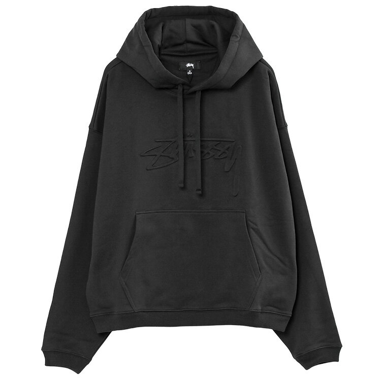 ステューシー STUSSY パーカー RELAXD OVERSIZED HOOD 118516-BLACK