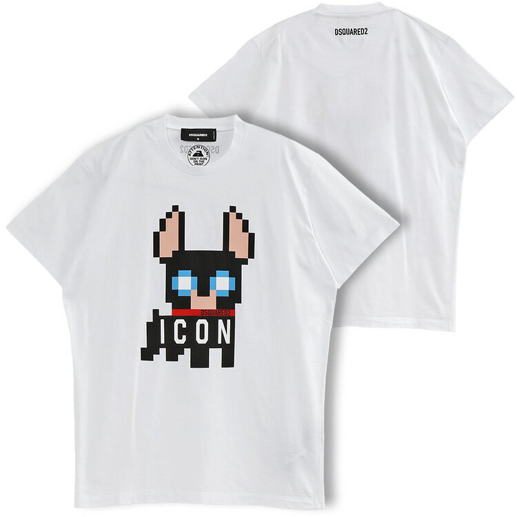 ディースクエアード DSQUARED2 Tシャツ Icon Cipro Cool T-shirt S79GC0073-S23009-100【新作】