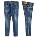 ディースクエアード DSQUARED2 ジーンズ Dark Easy Wash Skater Jeans S71LB1265-S30342-470【新作】