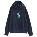 ポロ ラルフローレン POLO RALPH LAUREN グラデーション ビッグポニィ フリース フーディ 710890948001-NAVY【新作】