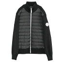 カナダグース カナダグース CANADA GOOSE ジップスウェット ハイブリットニット 6830MW1 HYBRIDGE KNIT JACKET-93_BLACK/WHITE【新作】