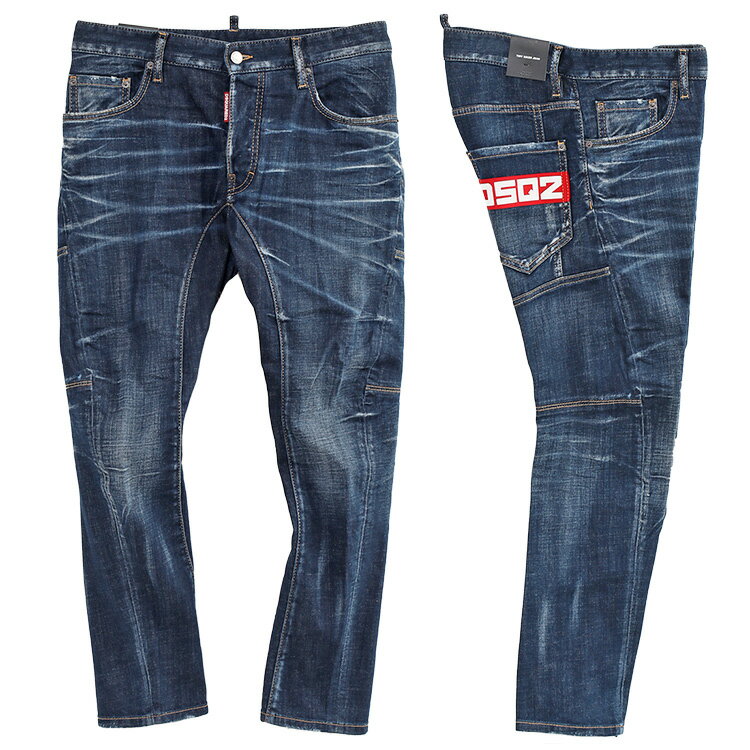 ディースクエアード DSQUARED2 ジーンズ Dark Clean Wash Tidy Biker Jeans S74LB1487-S30342-470【新作】