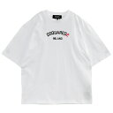 ディースクエアード DSQUARED2 Tシャツ D2 MILANO LOOSE FIT T-SHIRT S74GD1268-S23009-100【新作】