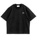 アミ AMI Paris AMI ALEXANDRE MATTIUSSI Tシャツ UTS024.726-001_BLACK【新作】