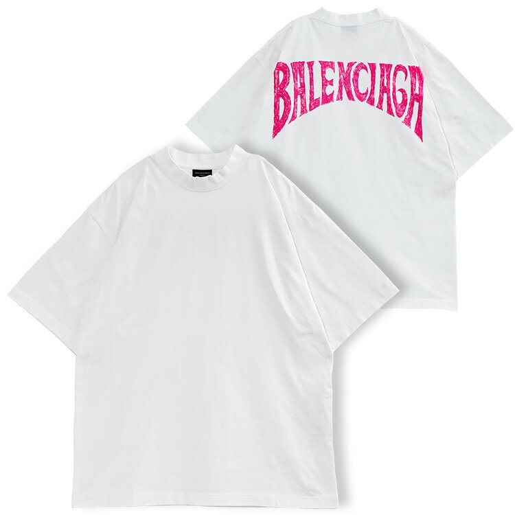 バレンシアガ BALENCIAGA Balenciaga Hand-drawn Tシャツ 764235-TPVU4-9601【新作】