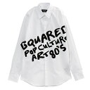 ディースクエアード DSQUARED2 シャツ D2 Pop 80's Long Sleeves Shirt S74DM0820-S36275-100【新作】