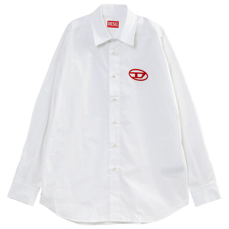 ディーゼル DIESEL シャツ オーバルD A10618-0PCAL S-DOU-PLAIN-100【新作】