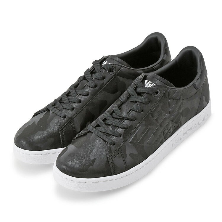 エンポリオアルマーニ EMPORIO ARMANI アルマーニ スニーカー EA7 Classic New CCスニーカー エンボスロゴ カモフラ X8X001