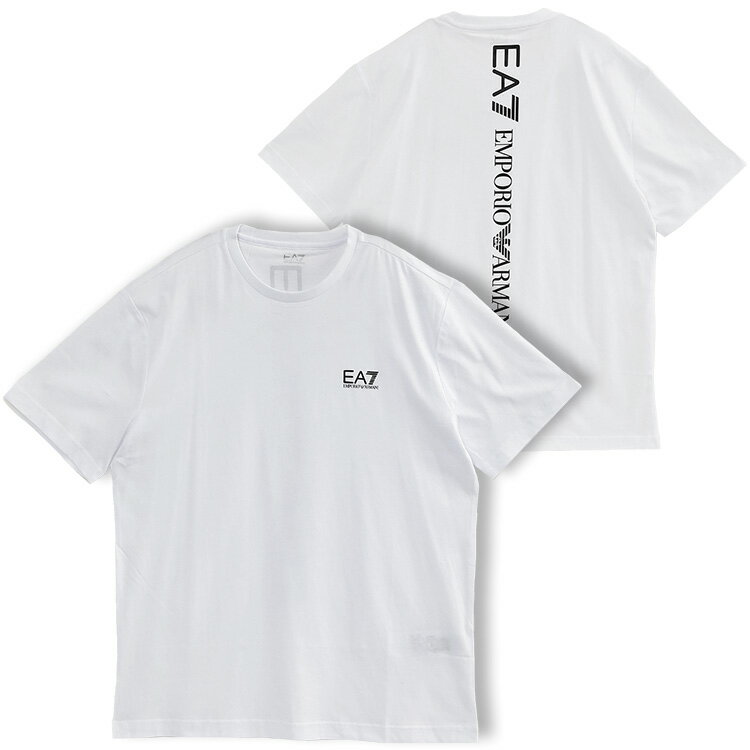 エンポリオアルマーニ EMPORIO ARMANI Tシャツ 縦ロゴ 8NPT18-PJ02Z-1100【新作】